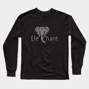 Elephant Creative design Long Sleeve T-Shirt